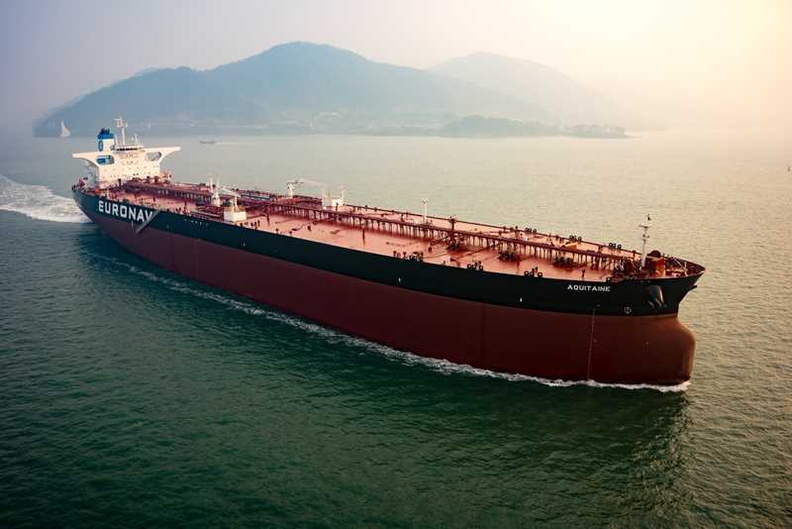운항 중인 유로나브의 VLCC. 사진 : 유로나브