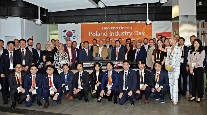 ‘한화오션 폴란드 인더스트리 데이(Hanwha Ocean Poland Industry Day)’ 행사 참석자들. 사진 : 한화오션