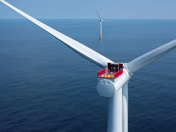 에퀴노르의 해상 풍력발전설비 구조물. 사진 : Ole Jørgen Bratland / Equinor