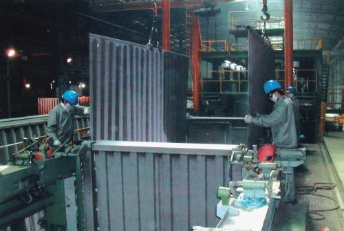 중국의 컨테이너 제조공장. 사진 : Singamas Container Holdings Limited