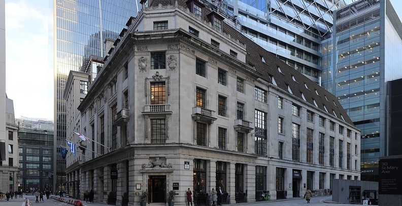 발틱해운거래소 사옥. 사진 : Baltic Exchange