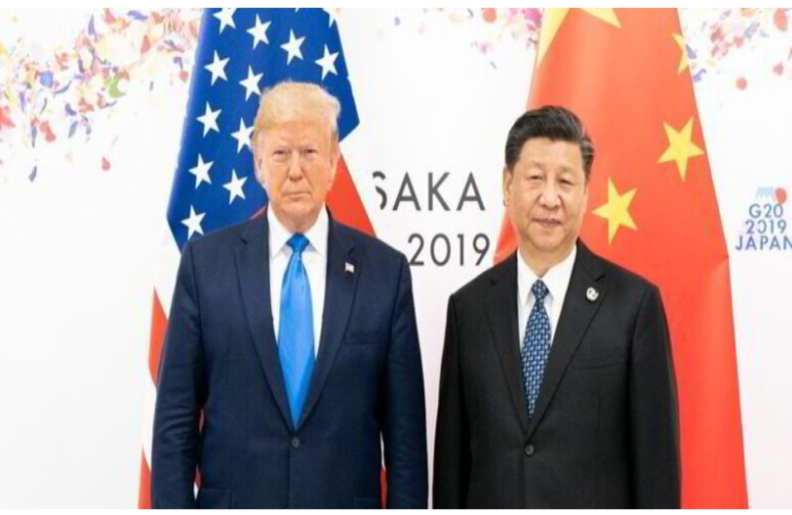지난 2019년 6월 회동한 도널드 트럼프 미국 대통령이 중국 국가주석 시진핑. 사진 : Shealah Craighead / White House