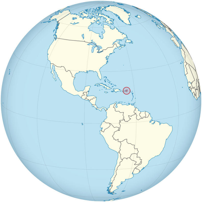 미국령 Virgin_Islands 위치. 이미지 : Wikipedia