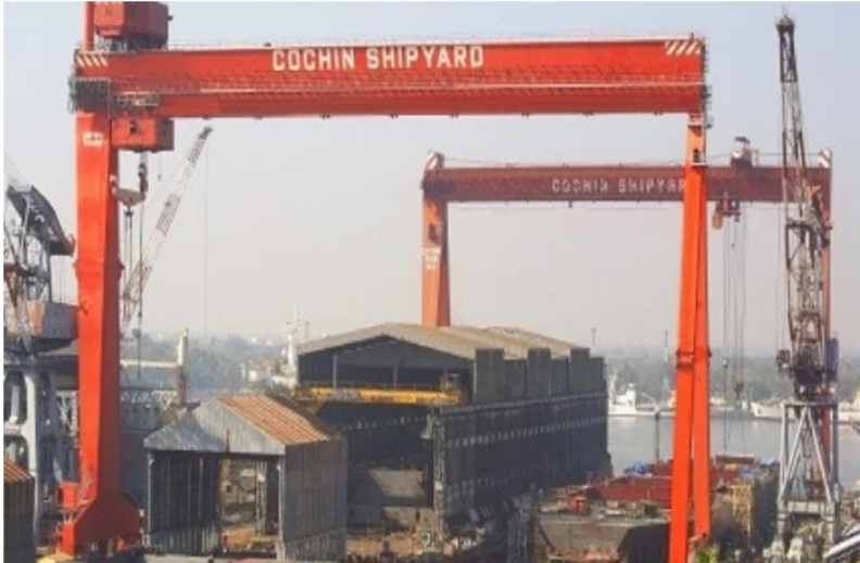 인도의 국영 코친조선소. 사진 : Cochin Shipyard