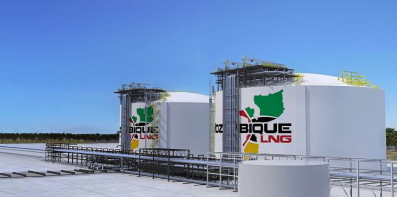 TotalEnergies가 모잠비크LNG 사업을 위해 건설한 저장시설. 사진 : 모잠비크LNG 프로젝트