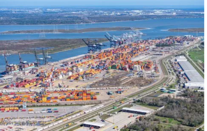 JP Morgan이 가장 위험한 항만으로 꼽은 미 휴스턴항. 사진 : Chris Kuhlman / Port Houston
