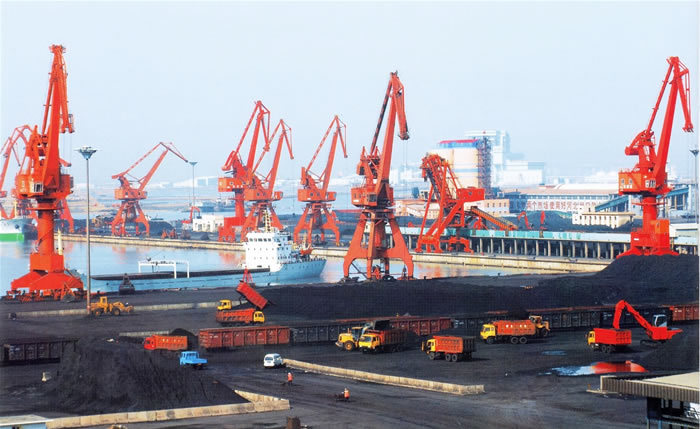 중국의 주요 석탄수입항인 탕산항(唐山港). 사진 : Tang Shan Port Group