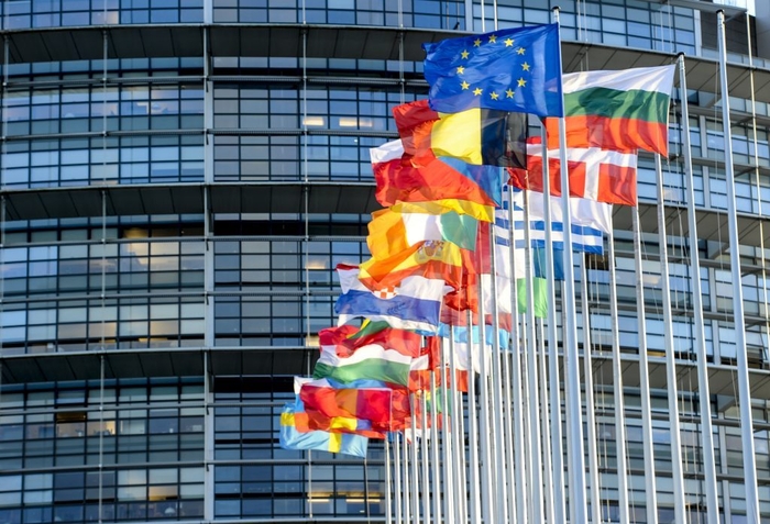 EU 국가들 국기. 사진 : European Union