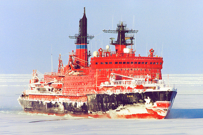 원자력 쇄빙선 'Yamal호'. 사진 : Rosatom
