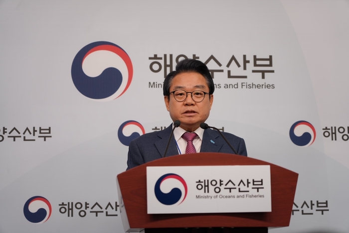 사업계획을 설명하는 안변길 해진공 사장. 사진 : KOBC