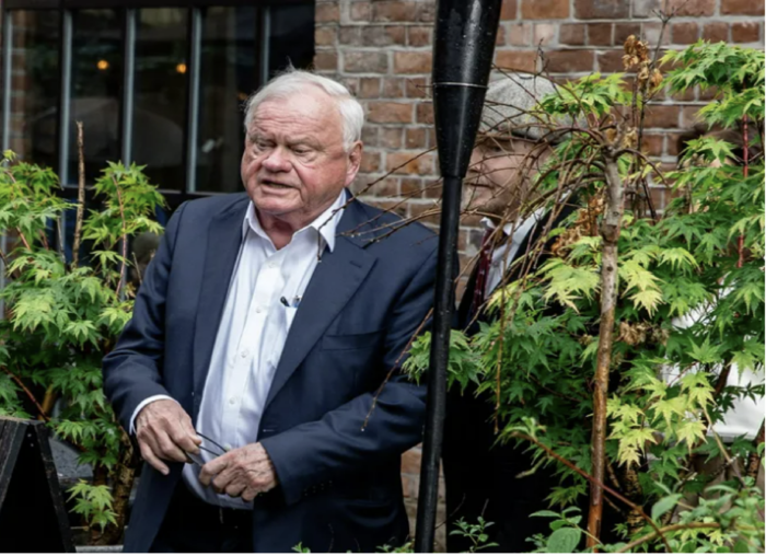 John Fredriksen. 사진 : Gabriel Aas Skalevik / DN