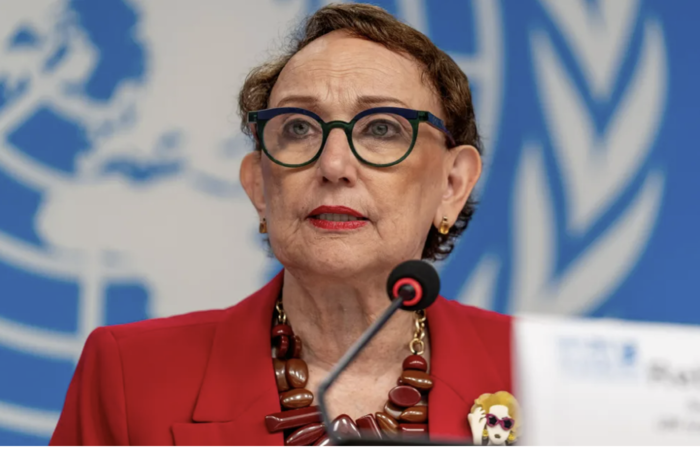 레베카 그린스펀(Rebeca Grynspan)UNCTAD 사무총장。 사진 : William Albors / Unctad