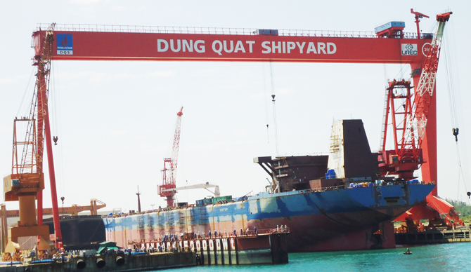PVSM 조선소 도크. 사진 : PVSM Shipyard