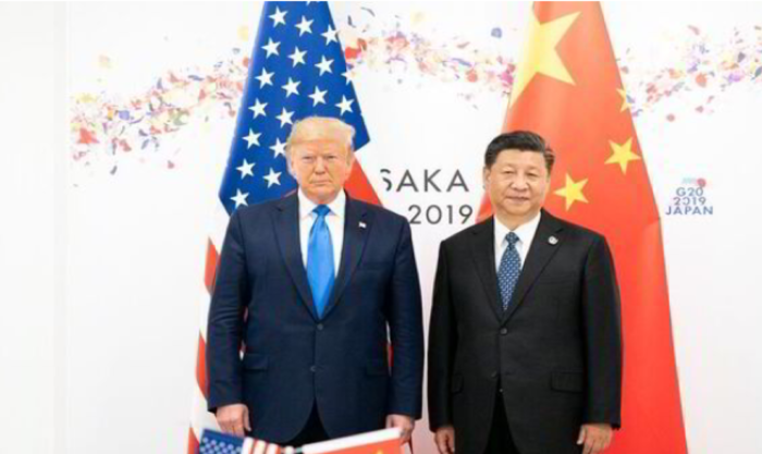 트럼프 미국 대통령과 중국 국가주석 시진핑. 사진 : 백악관 아카이브