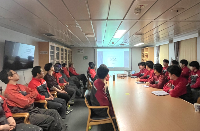 안전의 날 행사 모습. 사진 : SM그룹