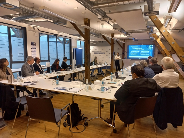 BPA 국제물류지원실 이하림 과장이 체인포트에서 부산항의 사이버 보안에 대해 설명하고 있다. 사진 : BPA