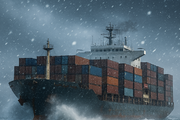 유럽 겨울 폭풍에 '컨' 운송 차질…선사들, 긴급 대응