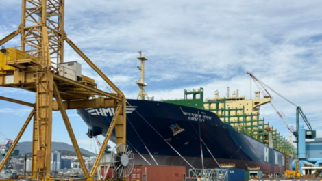 HJ중공업, 1만TEU 'HJ막스급' 시대 열다